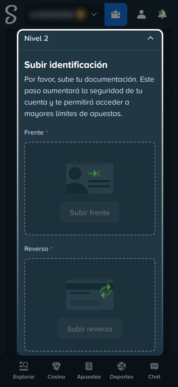 Verificá tu boleto de apuestas de eSports antes de confirmar tu jugada en Stake.