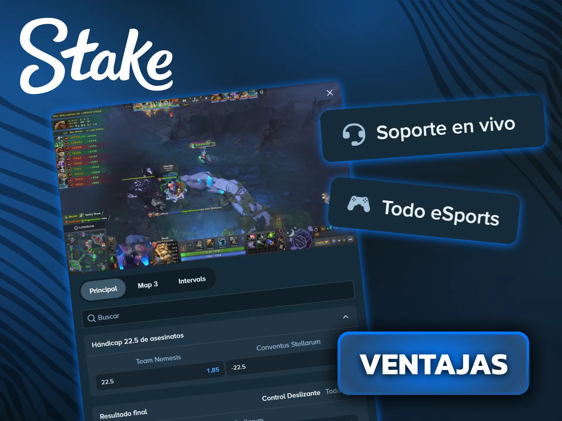 Descubrí los beneficios de apostar en los mejores torneos de deportes electrónicos con las cuotas competitivas de Stake.