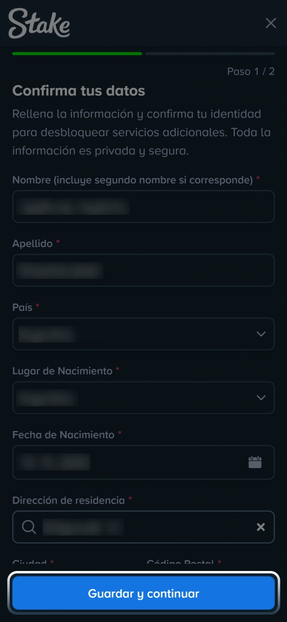 Iniciá sesión en tu perfil para unirte a las salas de póker en Stake.