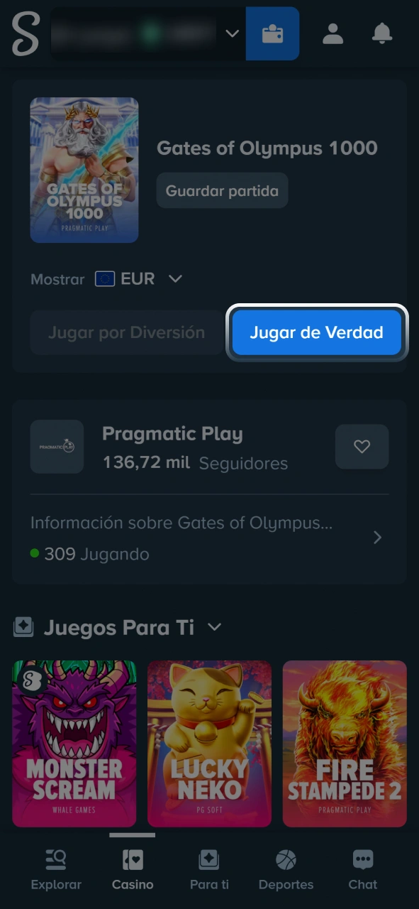 Elegí una tragaperras y disfrutá de sus funciones especiales en Stake.